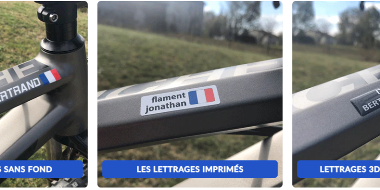 Lettrage Vélo : l’expression de votre style sur deux roues