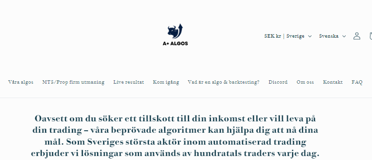 Aplus Algos: Omvandla Sättet Du Närmar Dig Algoritmisk Trading