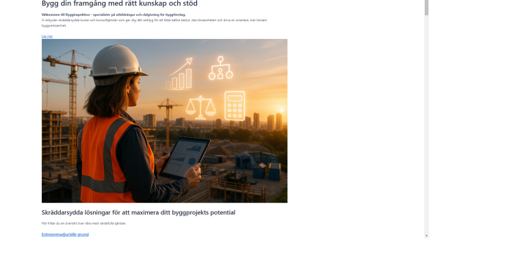 Effektiv Bygginspektion med Bygginspektion.se: Säkerställ Kvalitet och Säkerhet i Ditt Byggprojekt