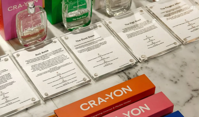 Cra-yon: ett svenskt-franskt parfymhus med färgsatta dofter för alla tillfällen