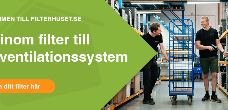 FilterHuset – högkvalitativa filter för ett rent och hälsosamt inomhusklimat